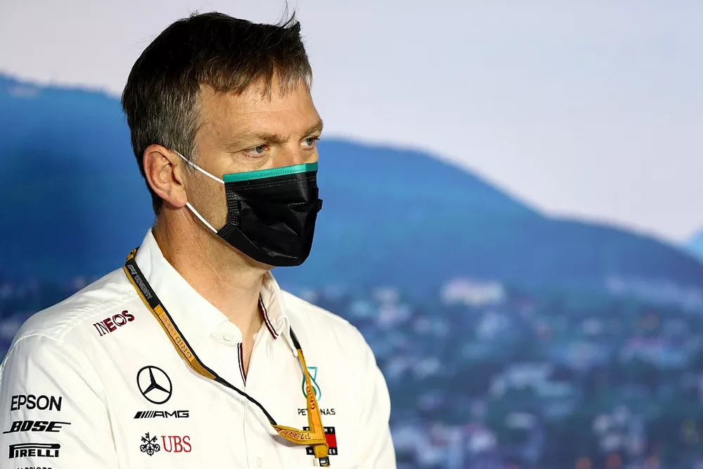 James Allison, Technical Director, Mercedes AMG, in the Team Principals Press Conference