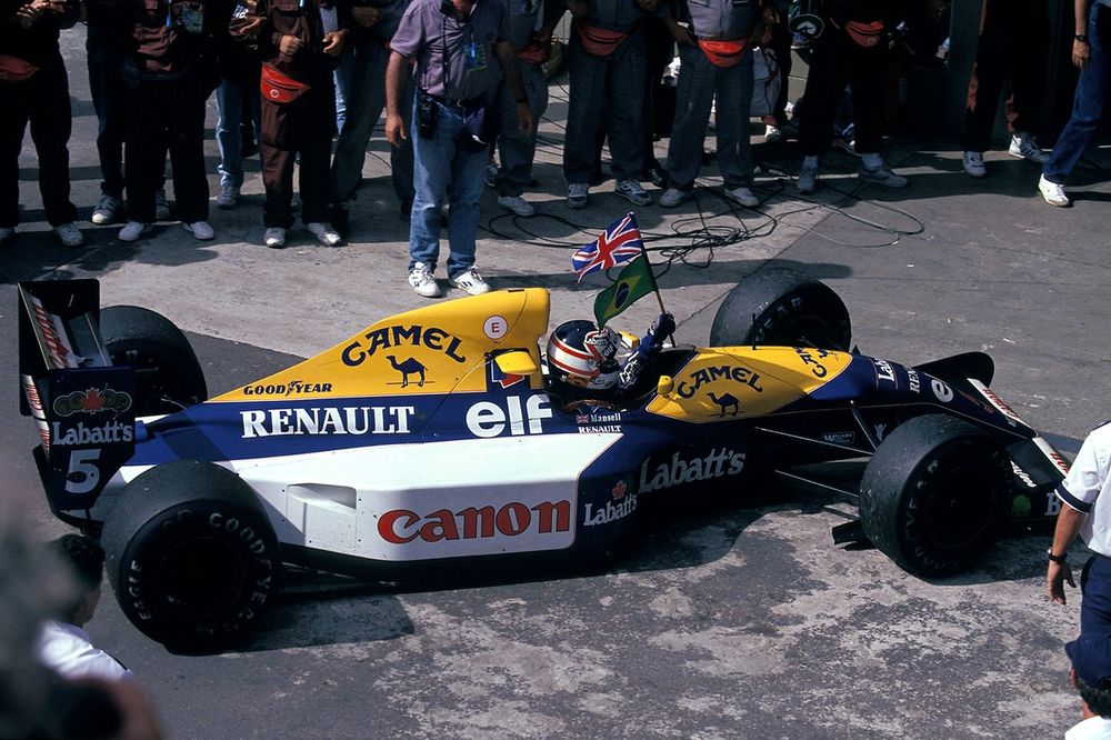 ウイリアムズF1代表、“鬼才”手掛けたマンセルのFW14Bドライブで