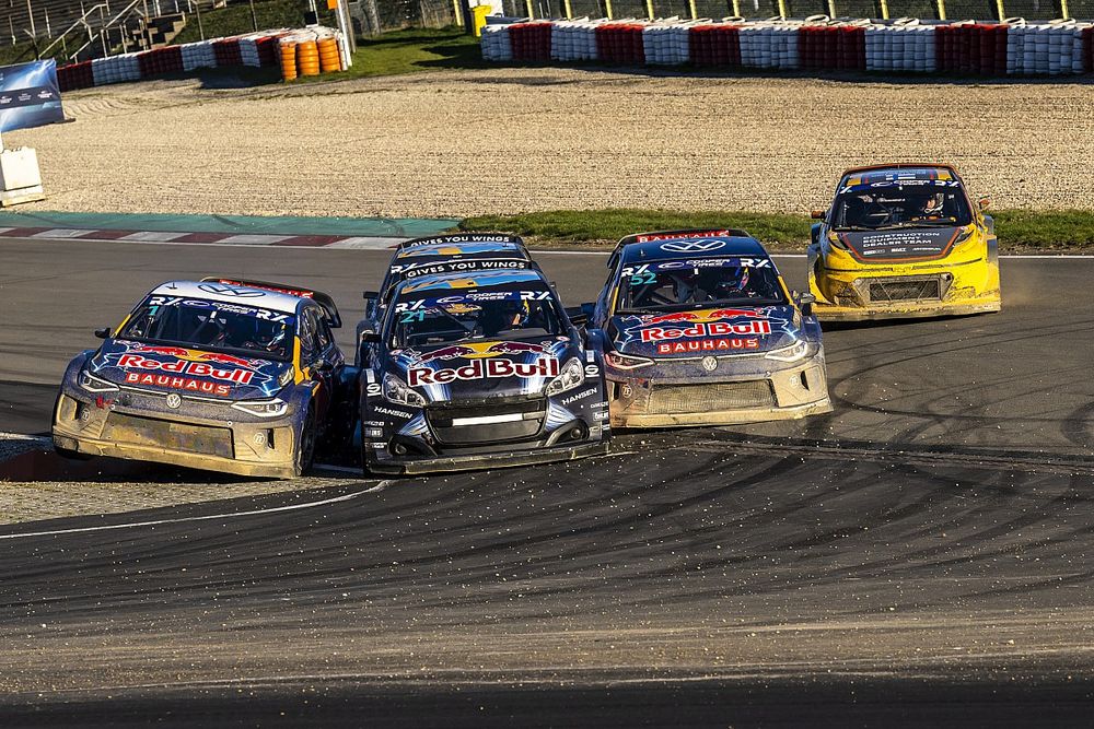 Johan Kristoffersson, Kristoffersson Motorsport, Timmy Hansen, Hansen World RX Team, Ole Christian Veiby, Kristoffersson Motorsport
