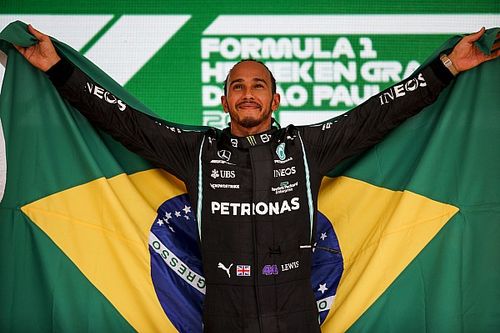 Hamilton homenajea a Senna y es el "Piloto del D&iacute;a" de Brasil