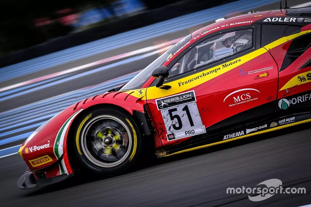 #51 AF Corse Ferrari 488 GT3: Alessandro Pier Guidi, Tom Blomqvist, C&ocirc;me Ledogar