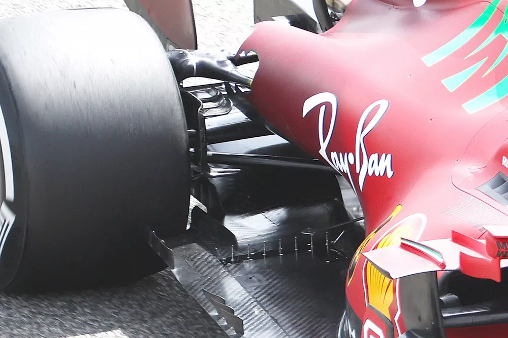 Dettagli della Ferrari SF21 