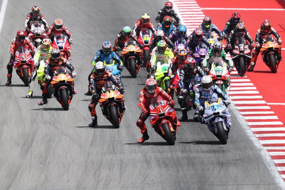 La salida de la carrera