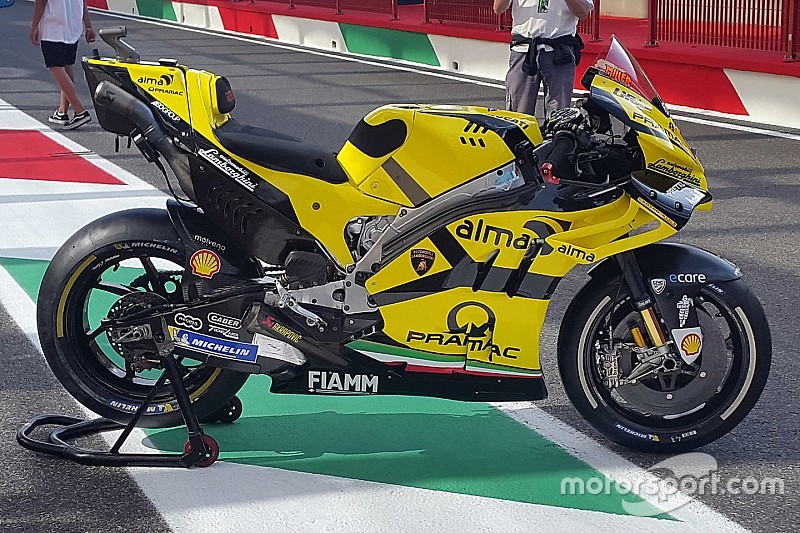 Las Pramac tendrán una decoración de Lamborghini el domingo en Mugello