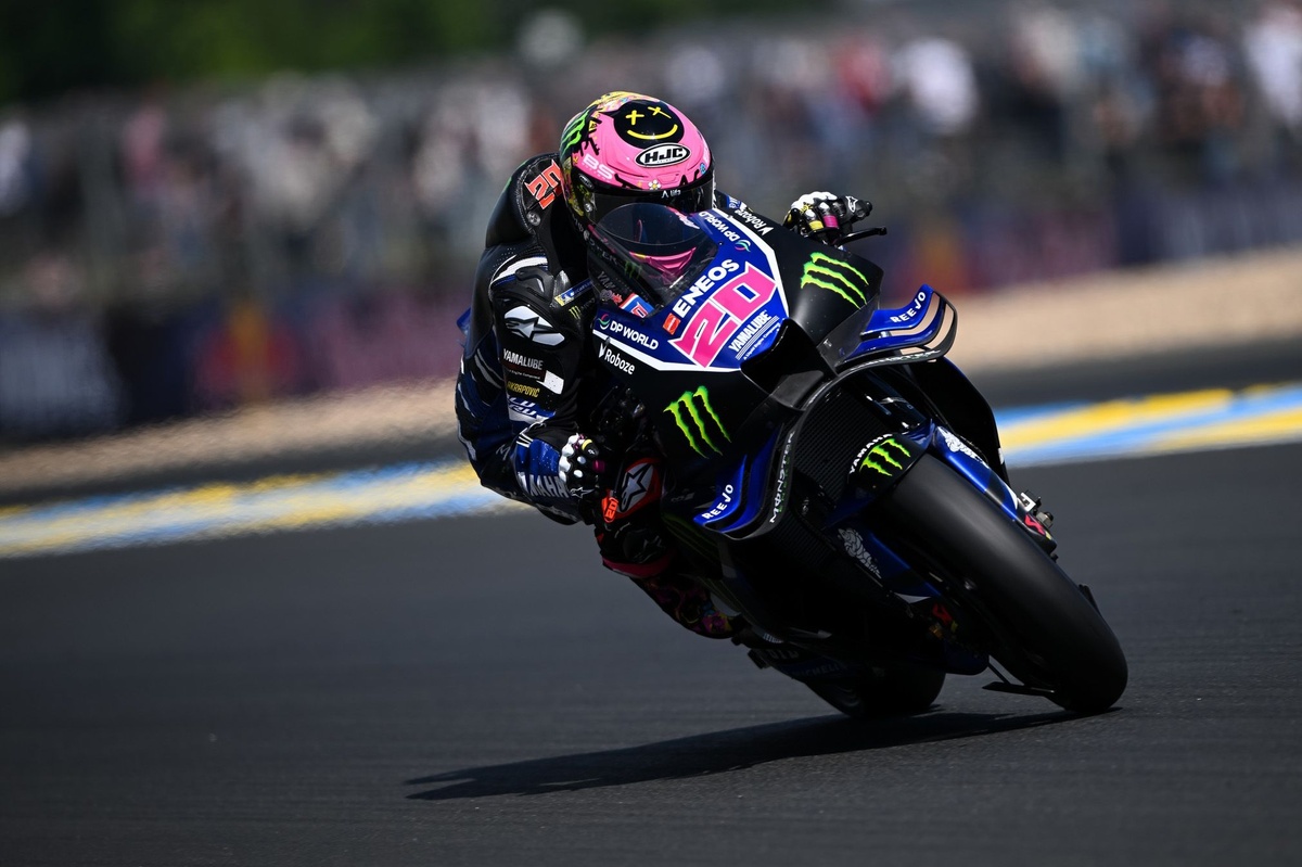 EL2 - Fabio Quartararo en tête sous le soleil au Mans