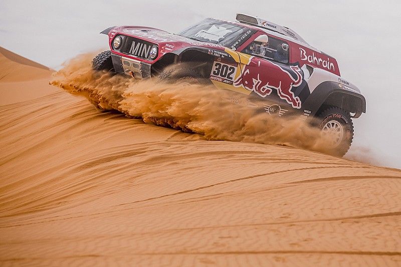 #302 JCW X-Raid Team: Stephane Peterhansel, Paulo Fiuza