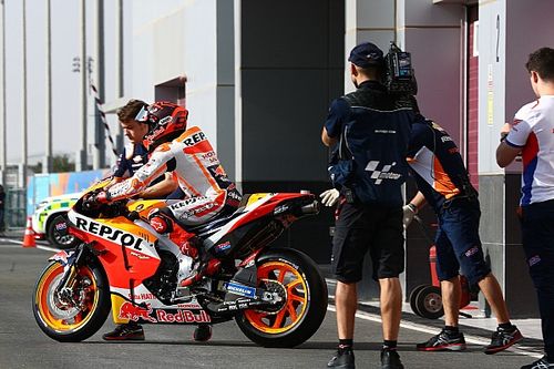 Márquez "preocupado" com desempenho da Honda no Catar