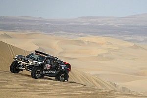 "Son las dunas m&aacute;s grandes que he visto en cuatro Dakar"