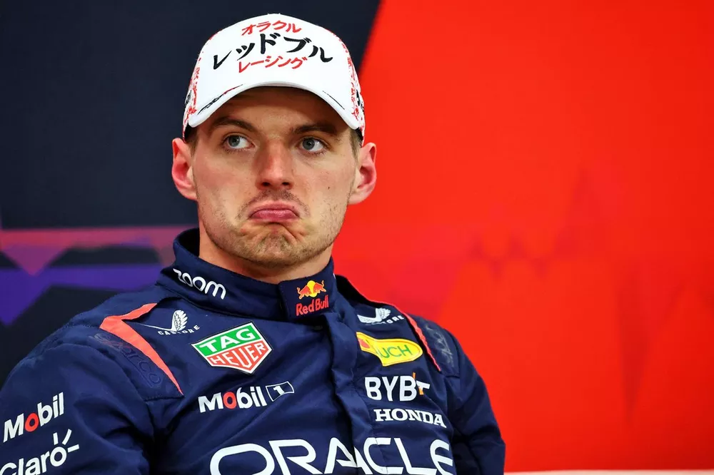 Pole man Max Verstappen, Red Bull Racing