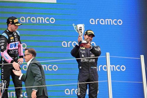 Correa pierde su podio en la F2 tras las múltiples sanciones de la FIA