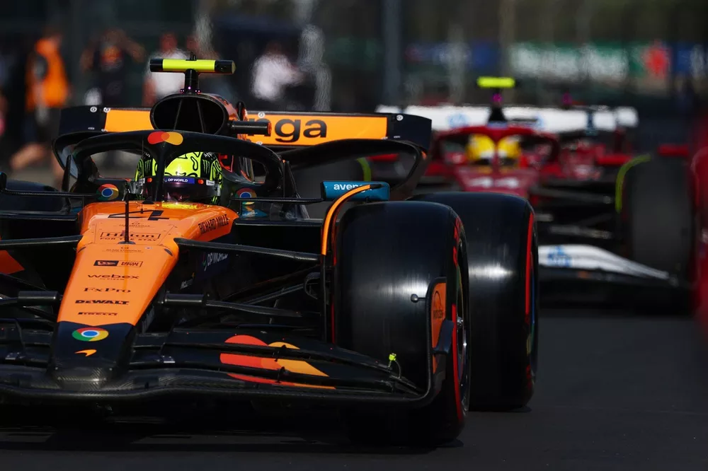 Lewis Hamilton, Ferrari, Lando Norris, McLaren
