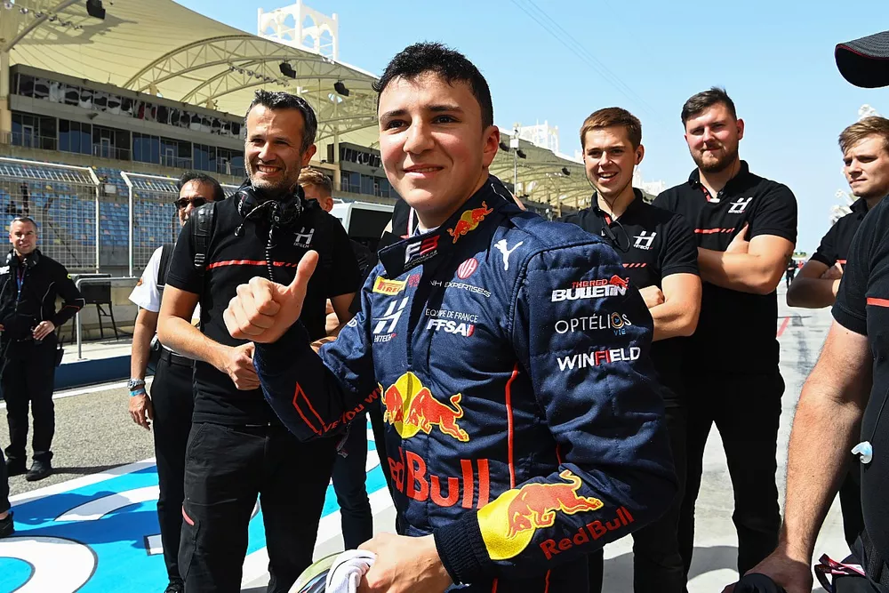 Isack Hadjar, Hitech Grand Prix, 1st position
