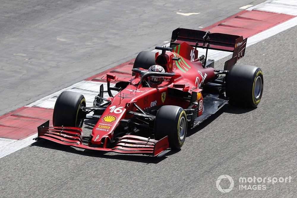 Charles Leclerc, Ferrari SF21 