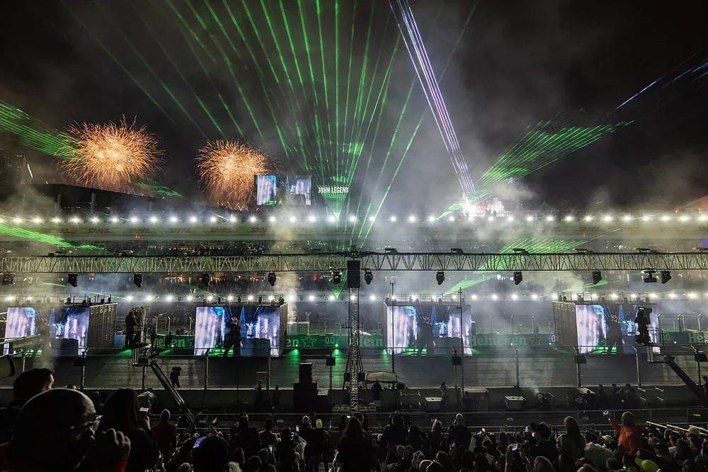 The opening ceremony