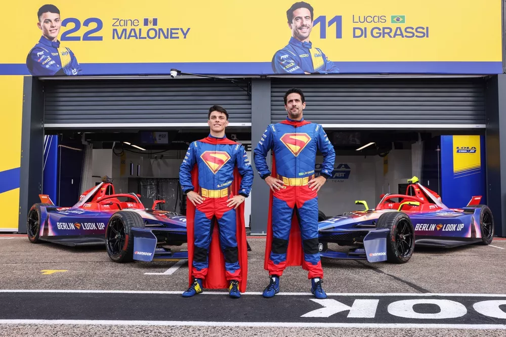 Lucas di Grassi e Zane Maloney