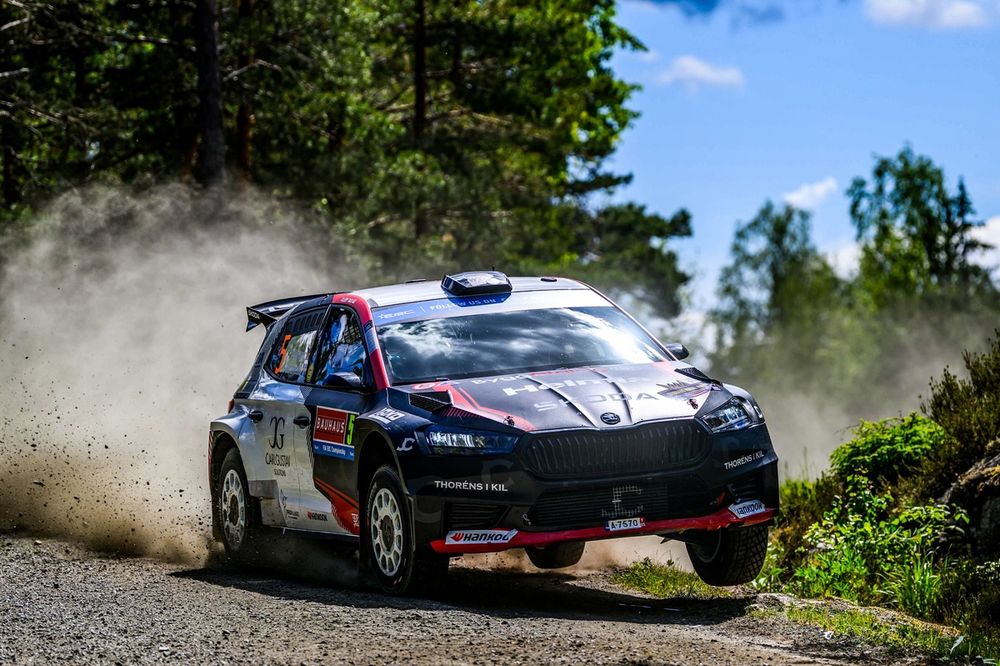 Isak Reiersen, Stefan Gustavsson, Skoda Fabia R Rally2