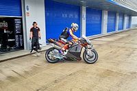 Aprilia sigue con el trabajo en Jerez y en el t&uacute;nel de viento de Toyota F1