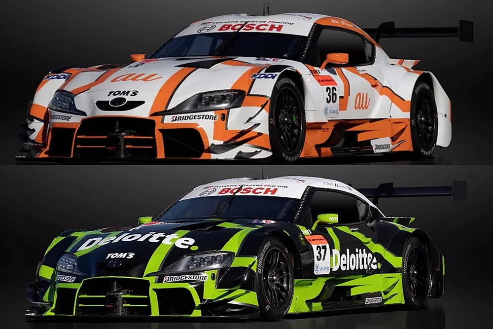 #36 au TOM&rsquo;S GR Supra, #37 Deloitte TOM&rsquo;S GR Supra