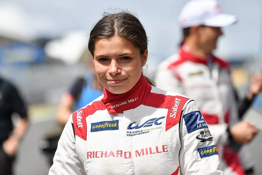 #1 Richard Mille Racing Team Oreca 07 - Gibson LMP2 - Lilou Wadoux