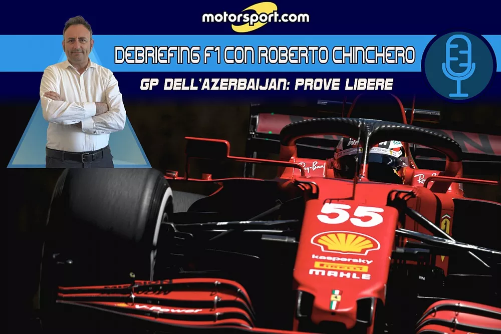 Cover "Debriefing F1 con Roberto Chinchero": Prove Libere GP dell'Azerbaijan