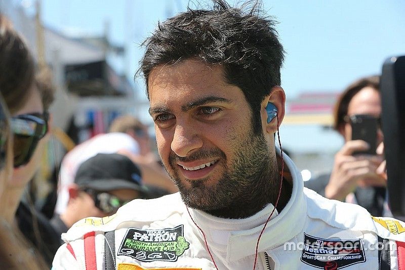 PC ganador de la pole Gustavo Yacaman, BAR1 Motorsports y Marc Drumwright, BAR1 Motorsports