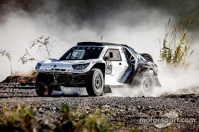 &Oacute;scar Fuertes, Diego Vallejo, SsangYong Tivoli DKR