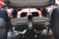 Top secret en Ferrari F1: la quilla del chasis es muy lineal y limpia 