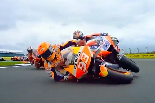 Marquez geeft fout toe, Martin boos na clash in Britse GP