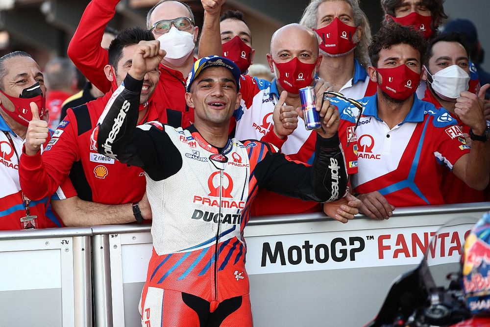 Ganador de la pole Jorge Martín, Pramac Racing