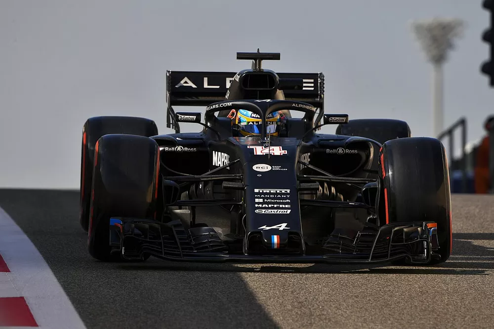 Fernando Alonso, Alpine/Renault RS18 