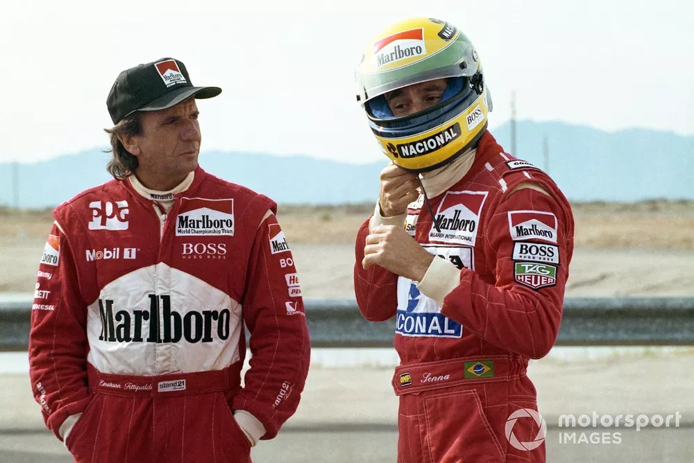 Emerson Fittipaldi, Ayrton Senna