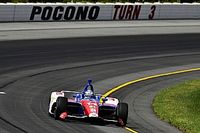 Kanaan manda en la única práctica en Pocono