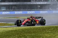 Hist&oacute;rica primera pole de Sainz en la lluvia de Silverstone
