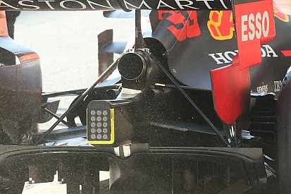 Tecnica Red Bull: sulla RB15 sono riapparsi i due tiranti nel retrotreno