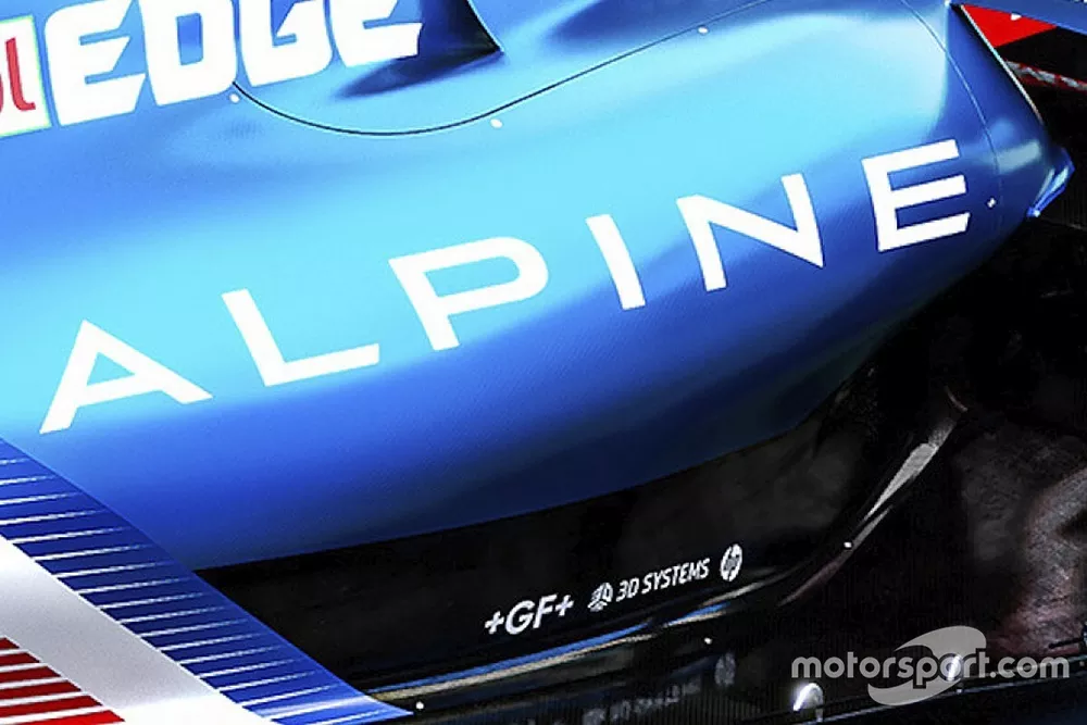 Alpine A521 detail