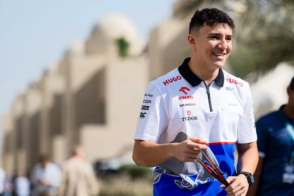 Isack Hadjar, reserve driver for Red Bull Racing