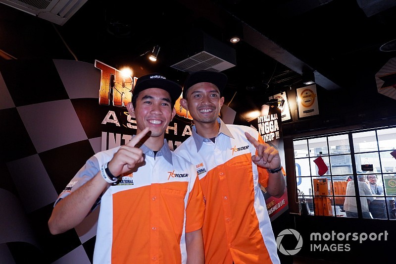 Gerry-Dimas panaskan Trial Game Asphalt Malang