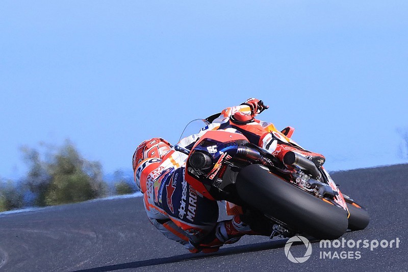 MotoGP, Phillip Island, Libere 3: Marquez al top in una sessione molto lenta