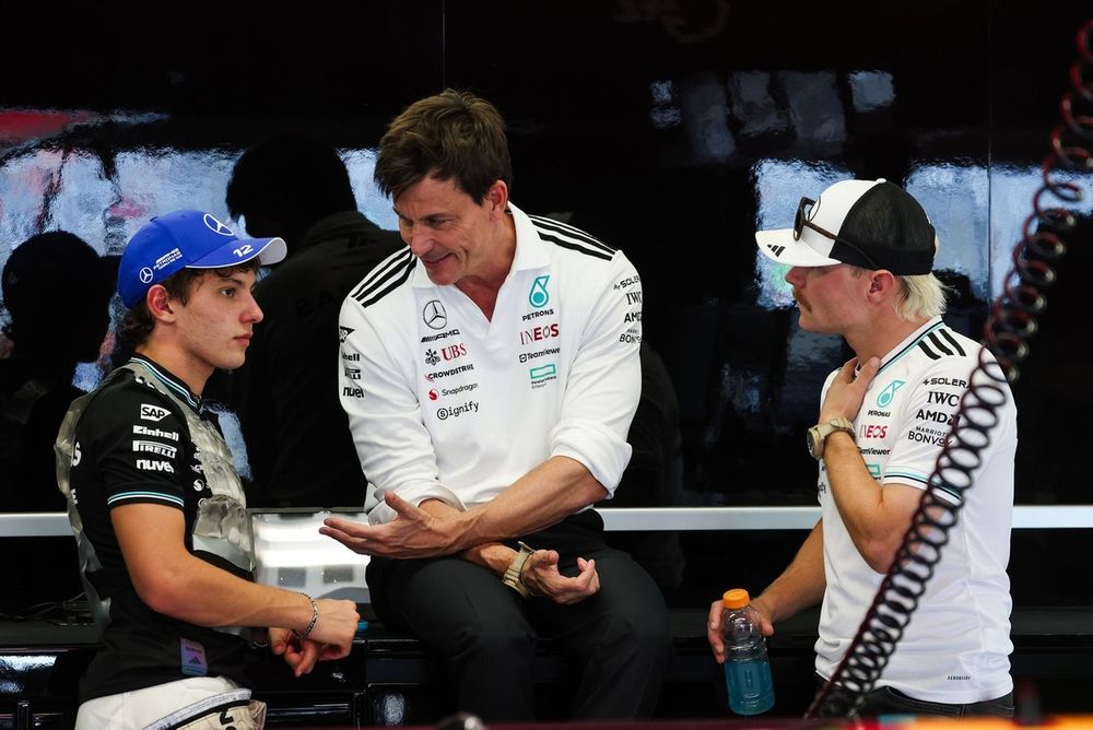Andrea Kimi Antonelli, Mercedes, Toto Wolff, Mercedes