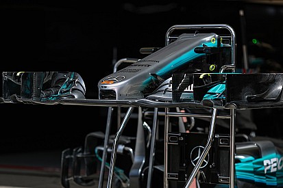 Red Bull, Mercedes'in ön kanadının çalınmasına engel olmuş