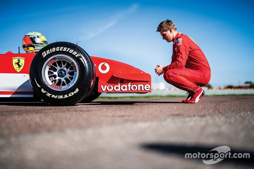Mick Schumacher, Ferrari F2002