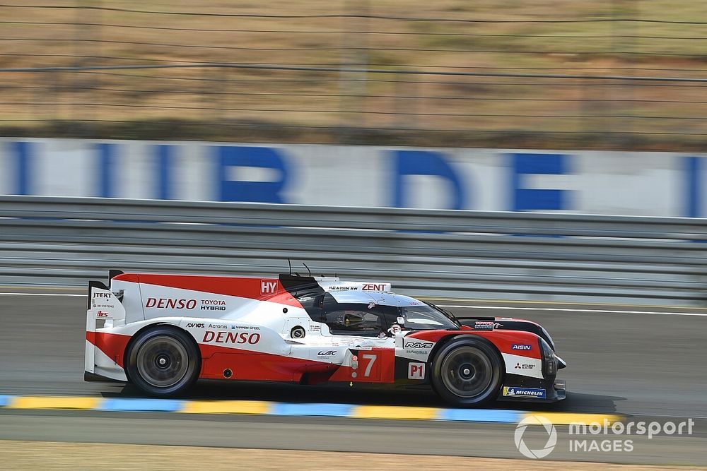 #7 Toyota Gazoo Racing Toyota TS050: Mike Conway, Kamui Kobayashi, Jose Maria Lopez