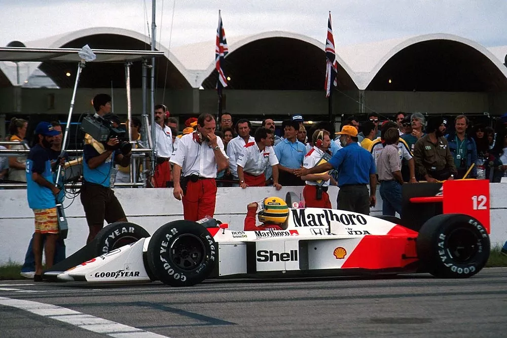Ayrton Senna, McLaren, Ron Dennis, Jefe Ejecutivo de Mclaren