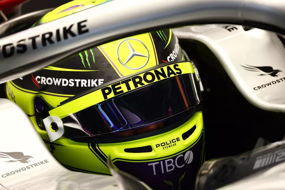 Lewis Hamilton, Mercedes W13