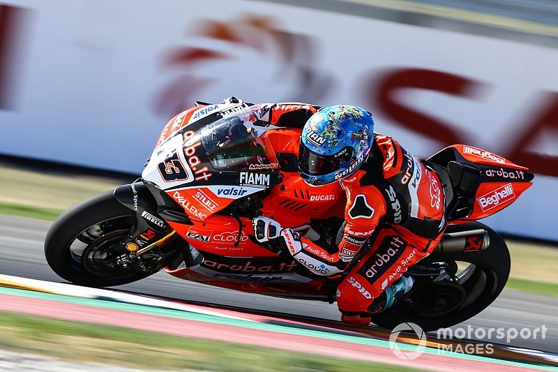 Superpole - Melandri en pole, Rea imparfait