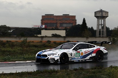 Zanardi completó su primer test en el BMW M8 de IMSA