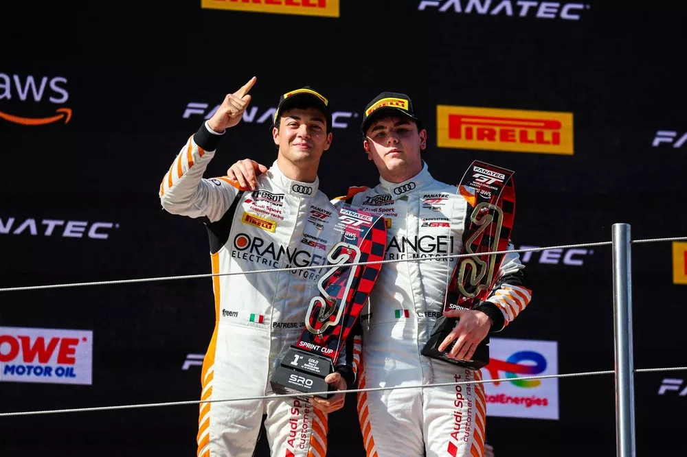 #88 Tresor Attempto Racing, Audi R8 LMS GT3 EVO II: Lorenzo Ferrari, Lorenzo Patrese