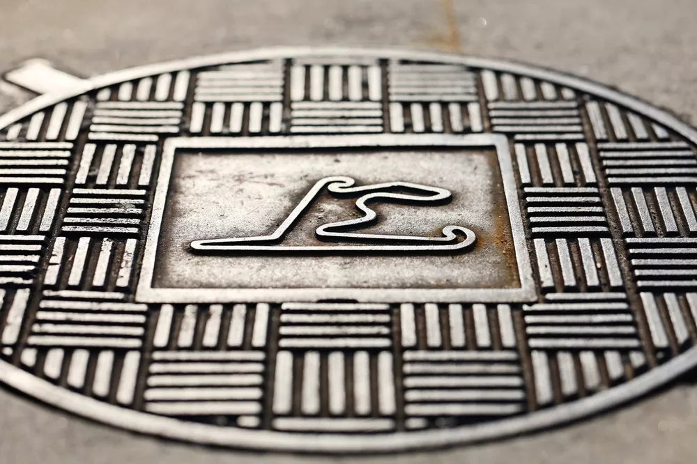 Shanghai Circuit drain manhole cover