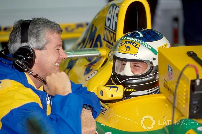 Pat Symonds, ingeniero de carreras con Michael Schumacher, Benetton B193B