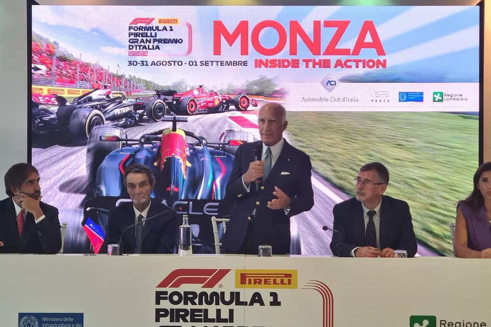 Conferenza stampa presentazione Gran Premio d'Italia